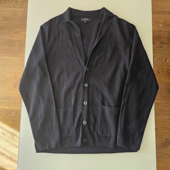 RW&CO. NEW Mens Black Cardigan V Neck Button up W Front Pockets XXL - Picture 9 of 9